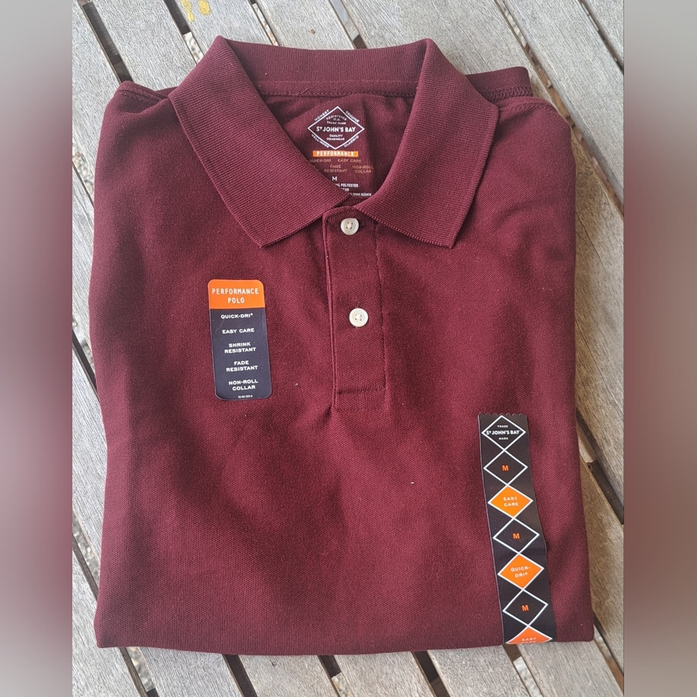 St John's bay polo NWT